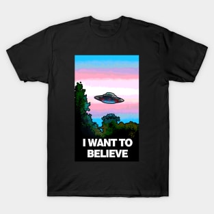 I WANT TO BELIEVE in TRANSGENDER T-Shirt